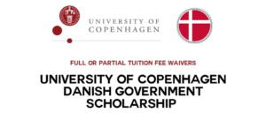 University of Copenhagen Danish Govt. Scholarships 2024/2025