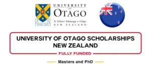 University of Otago Scholarships 2024/25 New Zealand | Fully Funded